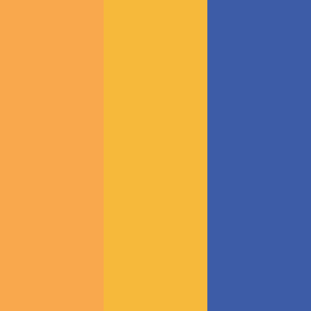 Download black orange blue color palette PNG image (square)
