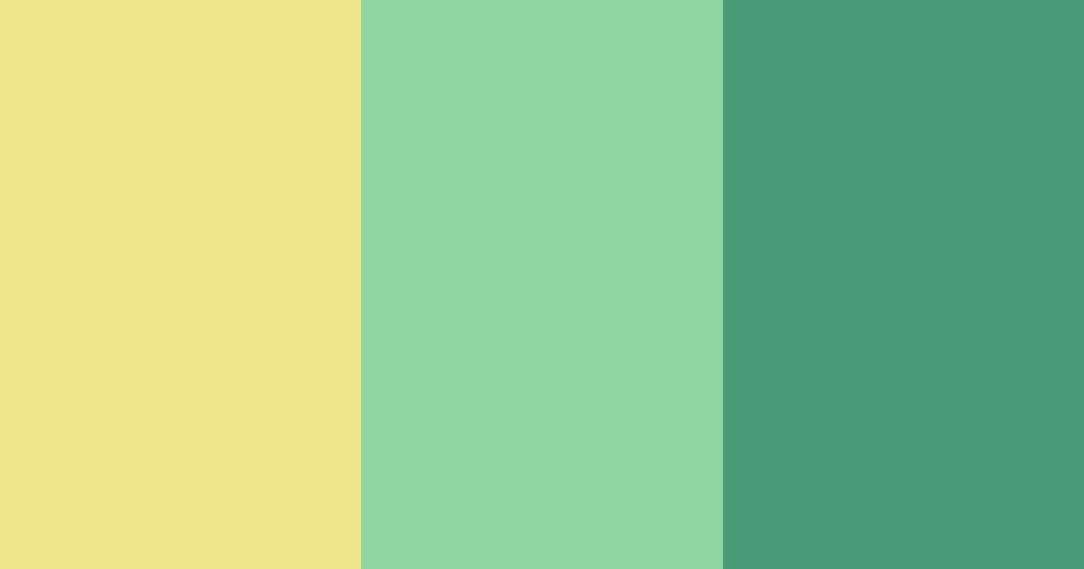 Download free spirit greens color palette PNG image (landscape)