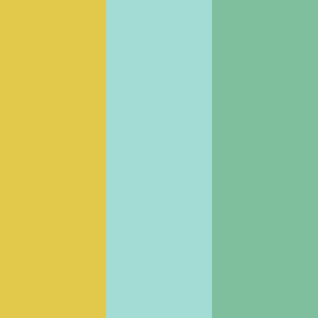 Download golden mist oasis color palette PNG image (square)