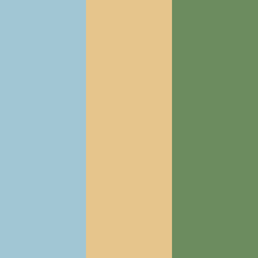 Download turquoise dream color palette PNG image (square)