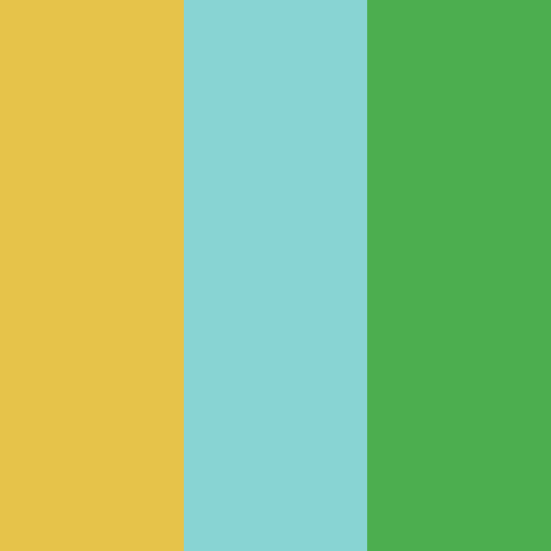 Download golden turquoise green color palette PNG image (square)