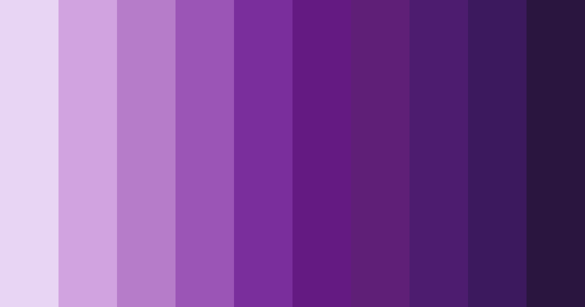 Download lavender dreams color palette PNG image (landscape)