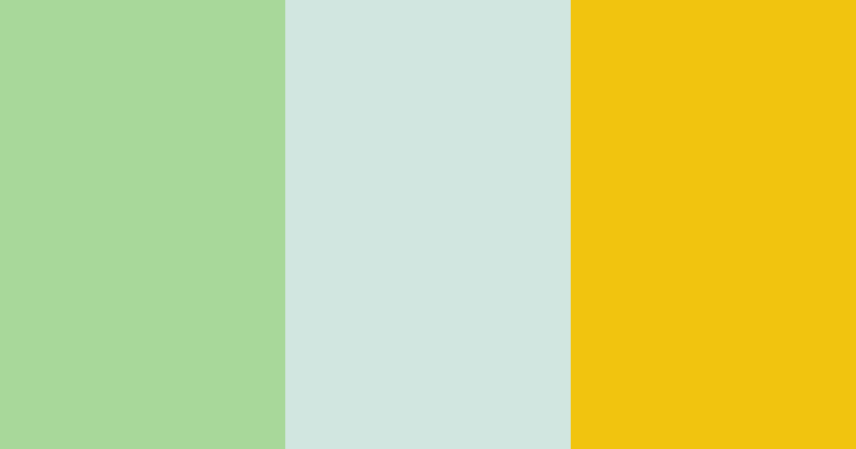 Download green mist color palette PNG image (landscape)