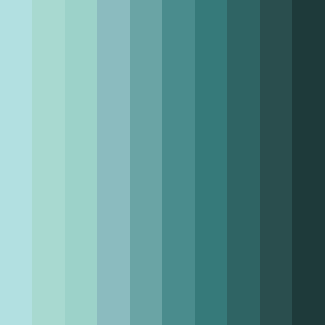 Download serene tides color palette PNG image (square)