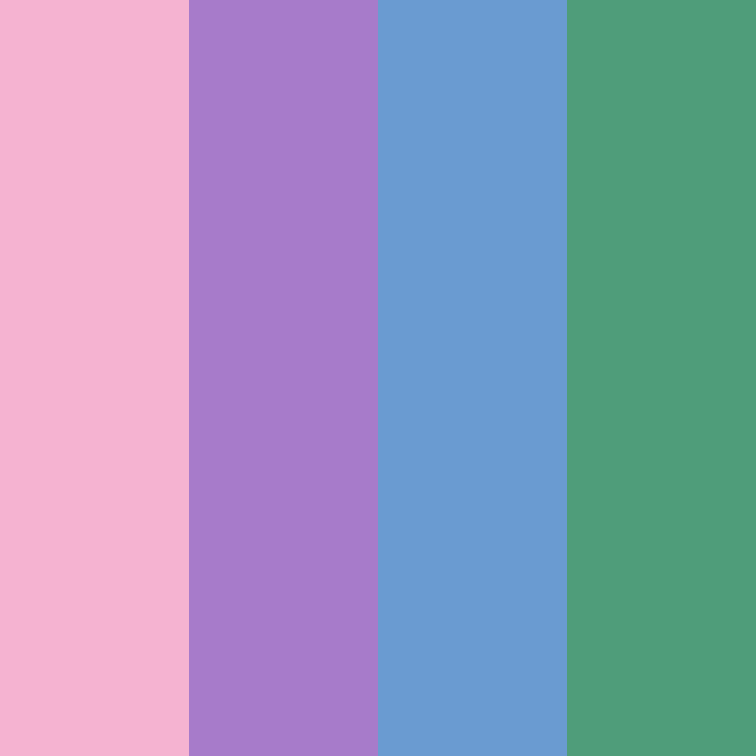 Download mystical ocean whispers color palette PNG image (square)