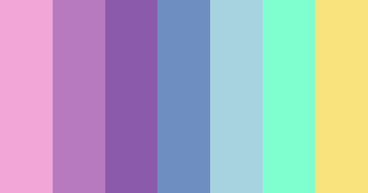 Download abyssal aurora color palette PNG image (landscape)