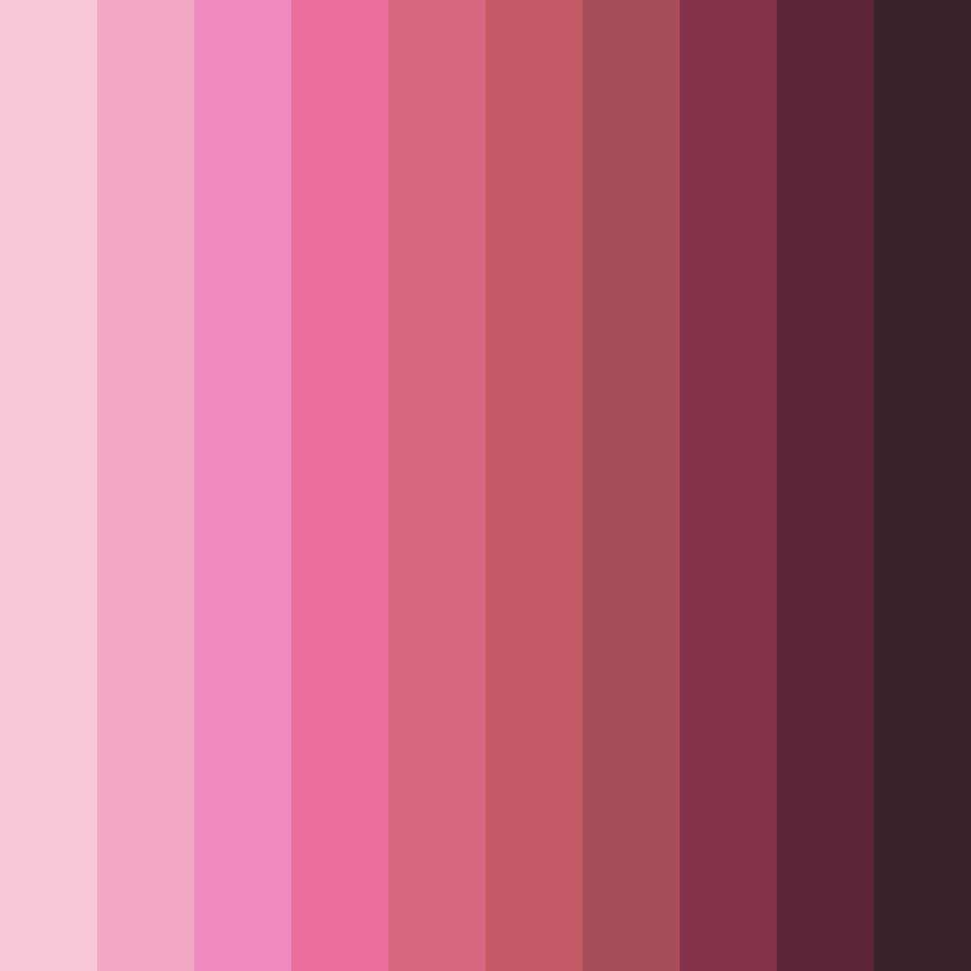 Download dark pink carnival color palette PNG image (square)
