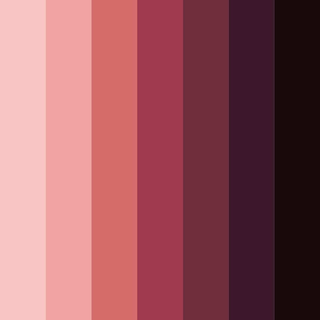 Download dark red carnival color palette PNG image (square)