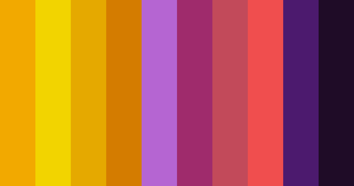 Download creepy purple carnival color palette PNG image (landscape)