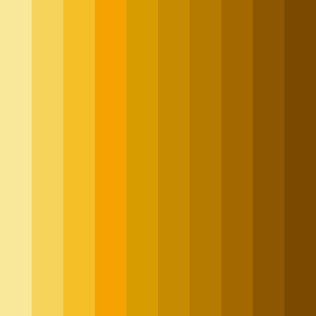 Download golden harmony color palette PNG image (square)