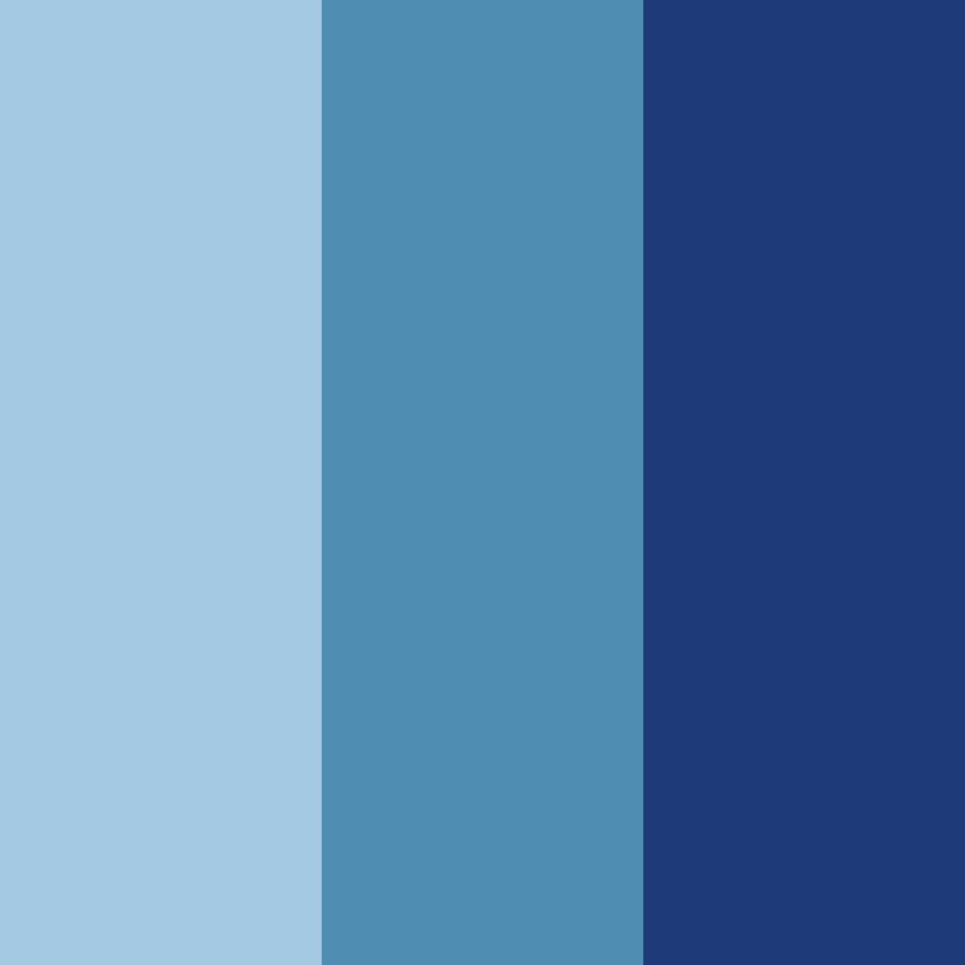 Download navy blue serenity color palette PNG image (square)