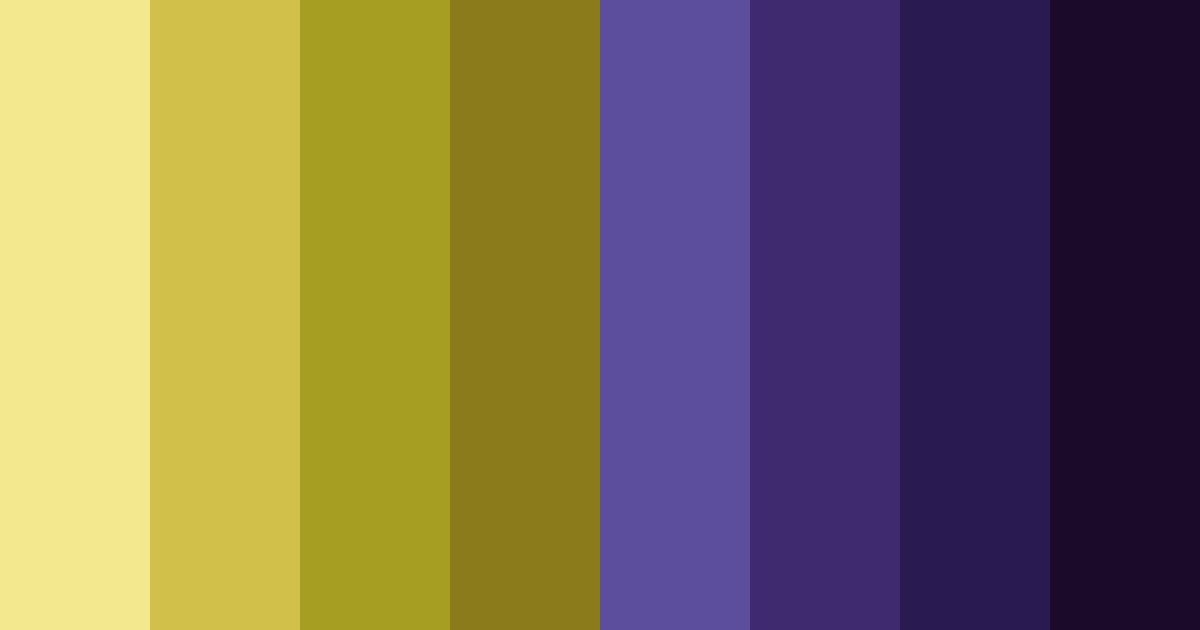Download twilight's gold color palette PNG image (landscape)