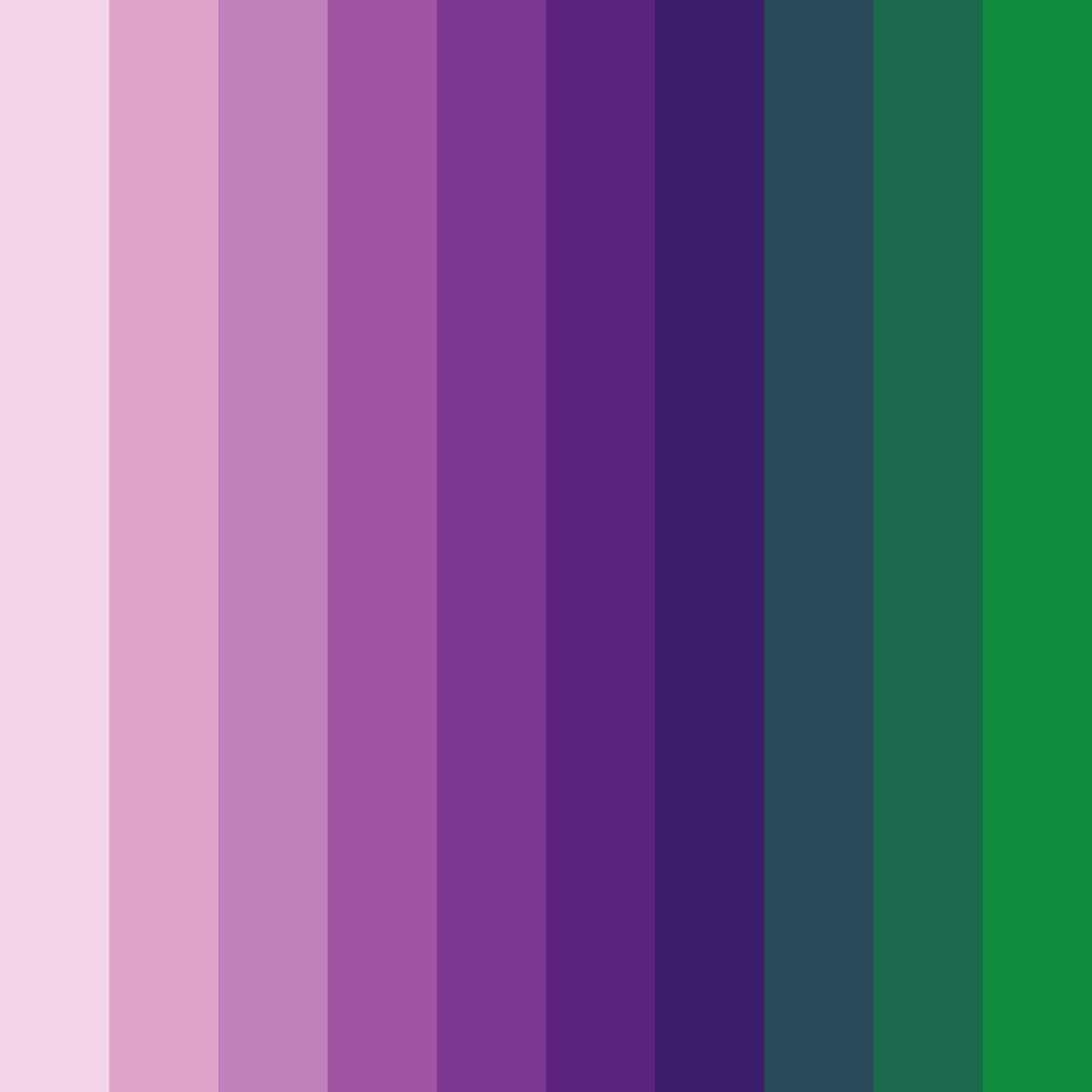 Download pink enchantment color palette PNG image (square)