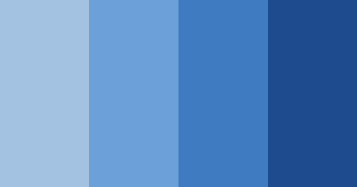 Cool Blue Color Palette - ColorDrop