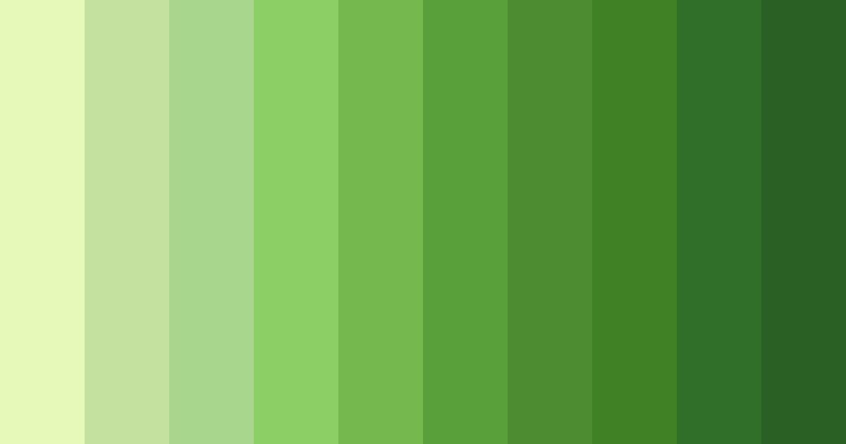 Download lime fresh color palette PNG image (landscape)