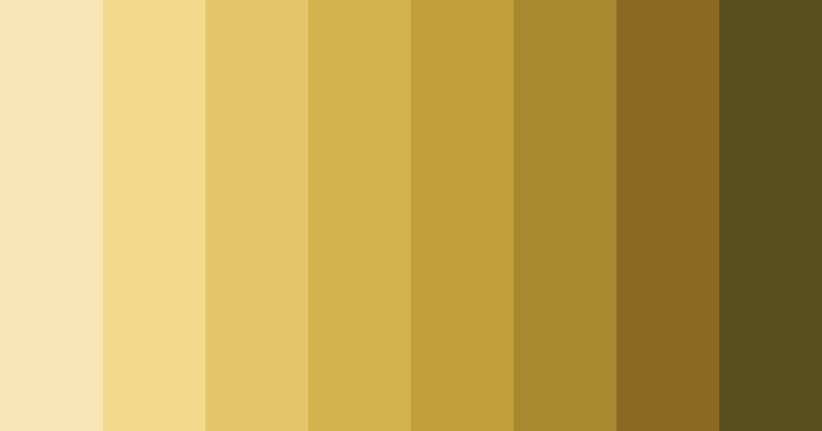 Download golden earth color palette PNG image (landscape)