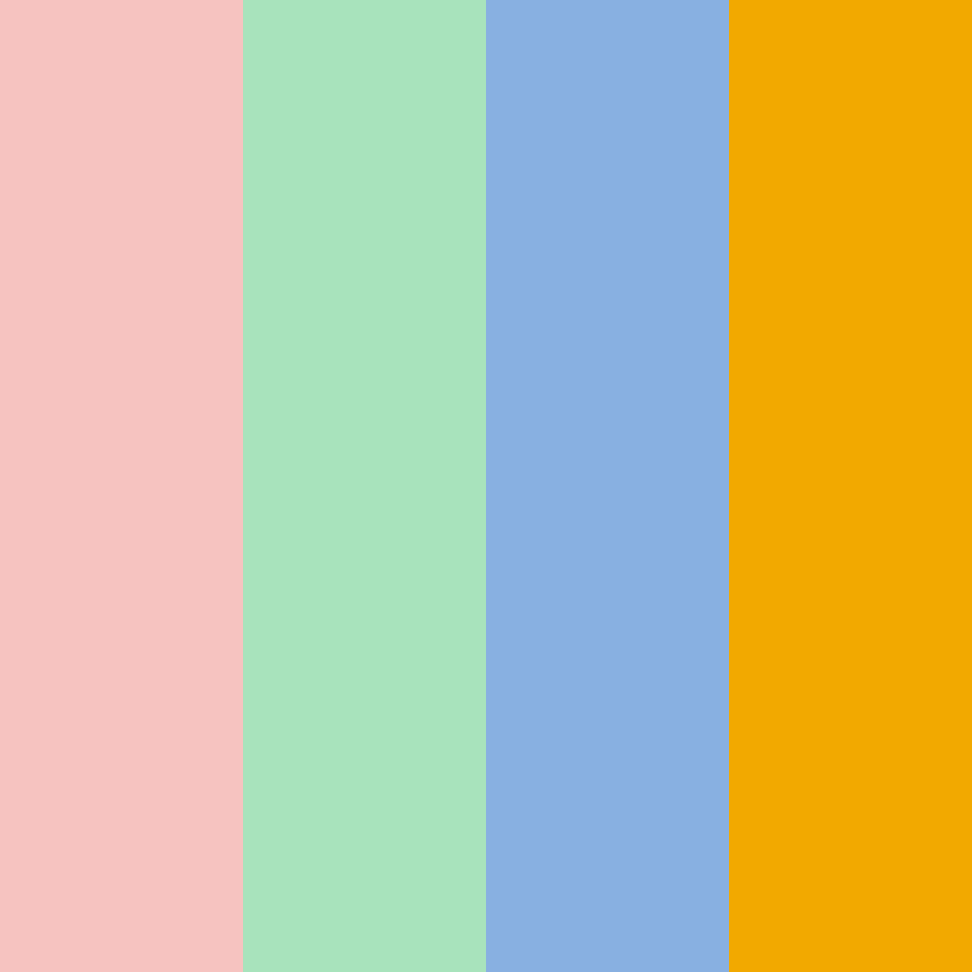 Download sunlit harmony color palette PNG image (square)