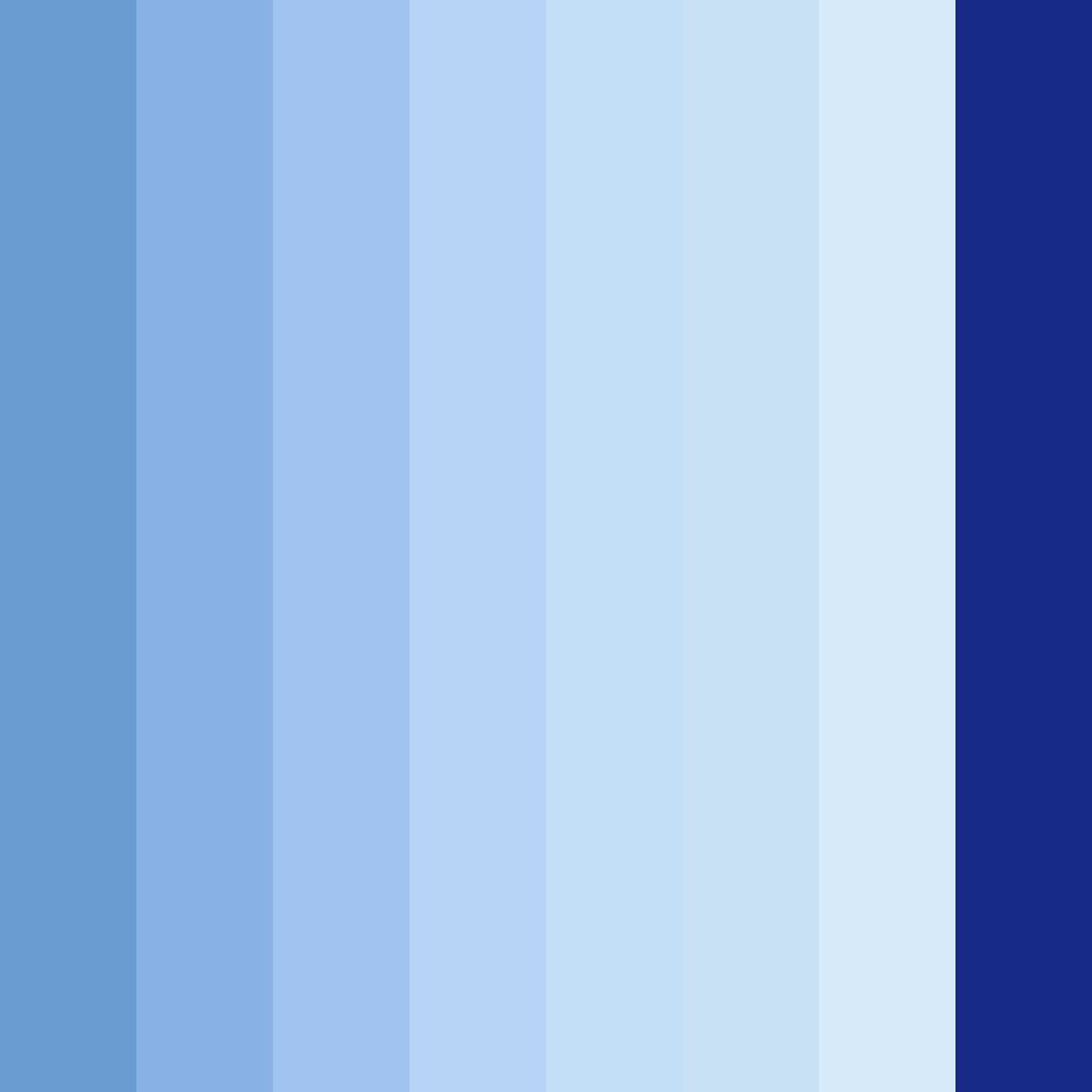 Download deep blue skies color palette PNG image (square)