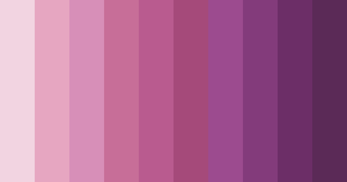 Download deep magenta dreams color palette PNG image (landscape)