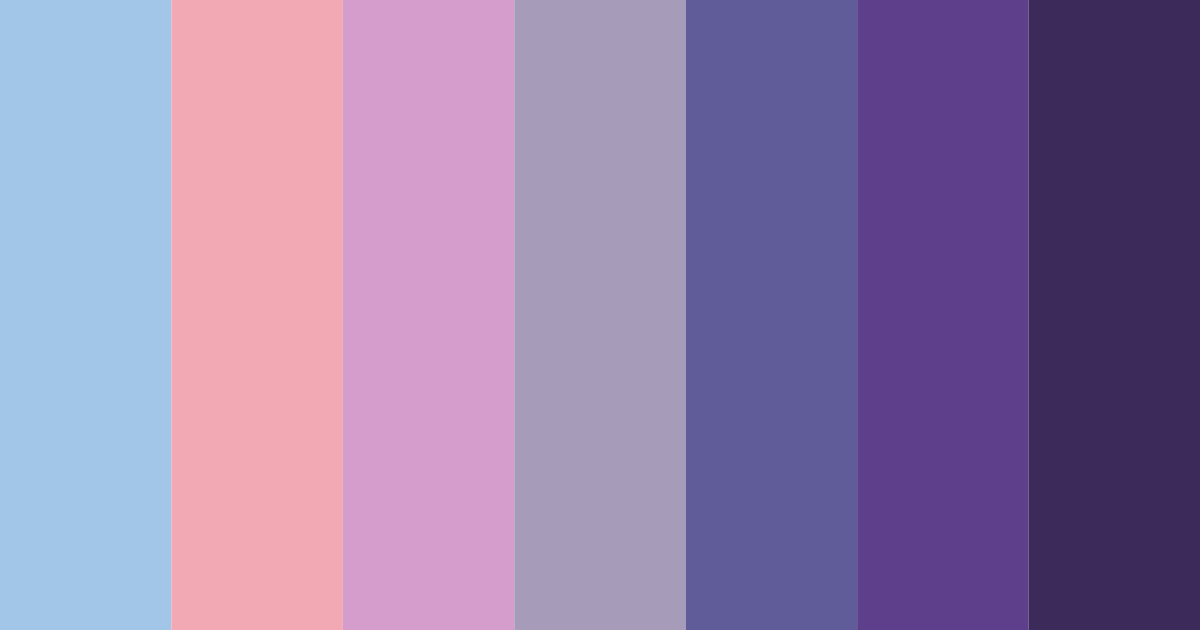 Download mystical twilight color palette PNG image (landscape)