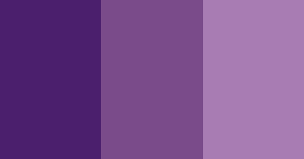 Download mystical orchid dream color palette PNG image (landscape)
