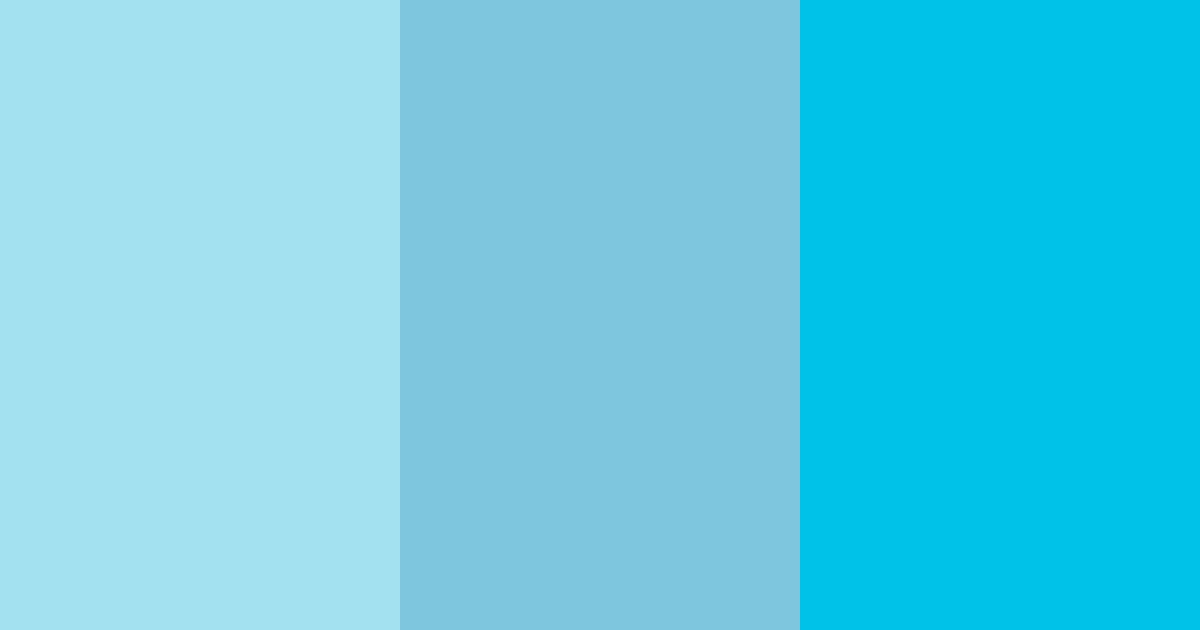 Download aqua serenade color palette PNG image (landscape)