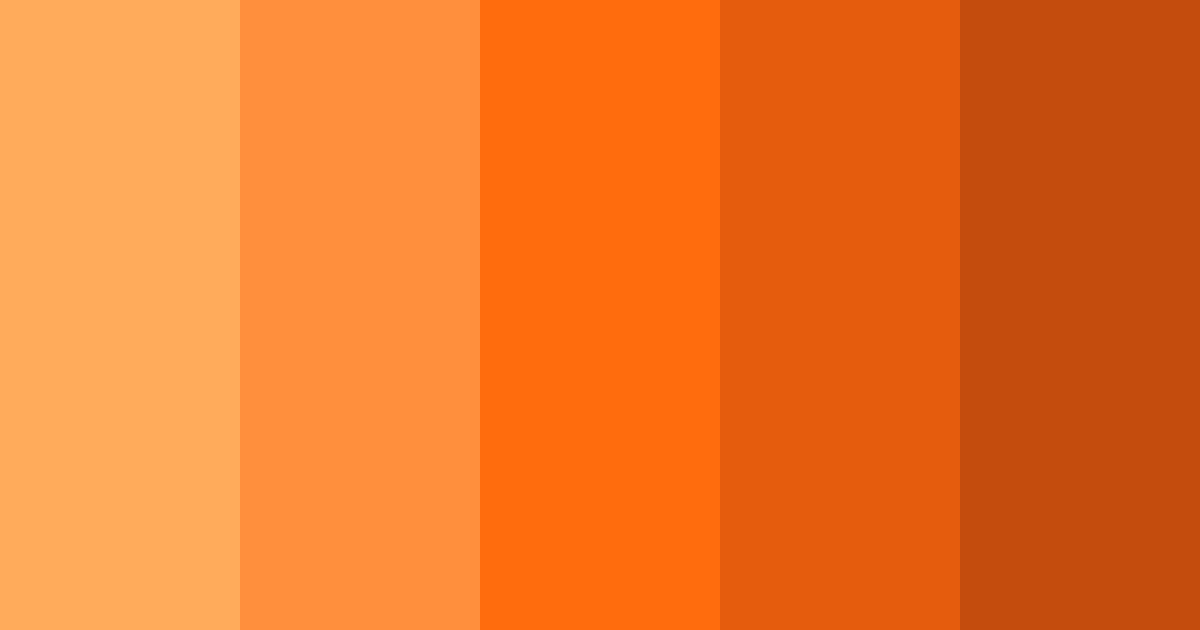 Download sunset ember color palette PNG image (landscape)