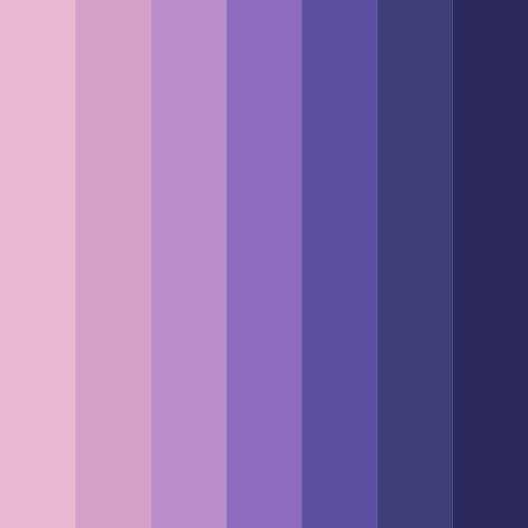 Download twilight embrace color palette PNG image (square)