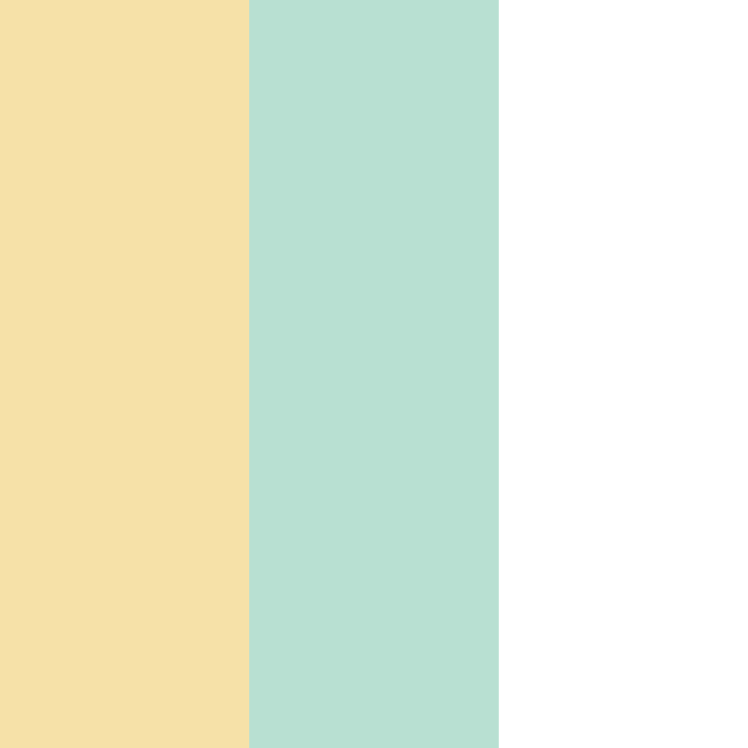 Download honey mint dream color palette PNG image (square)