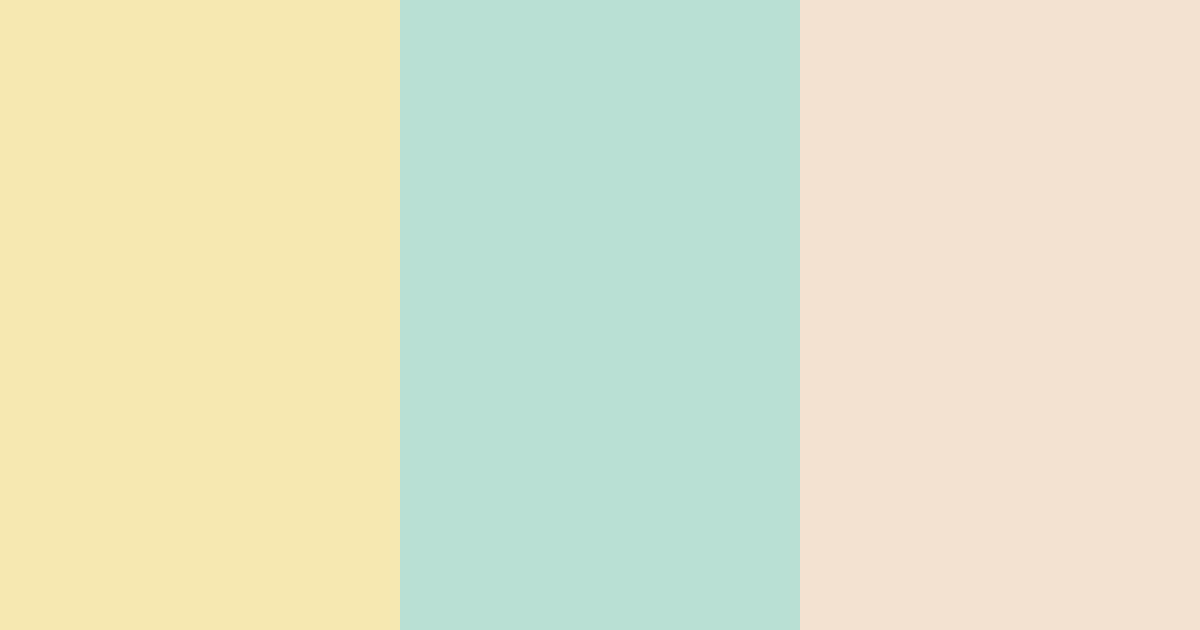 Download honeyed serenity color palette PNG image (landscape)