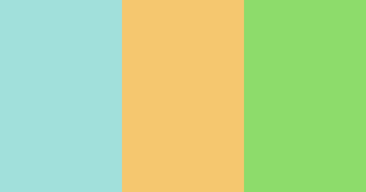 Download light turquoise color palette PNG image (landscape)