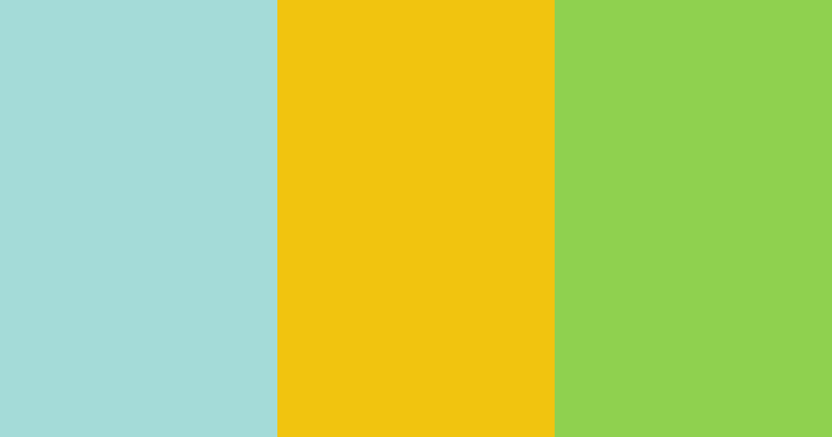 Download sunlit tropical breeze color palette PNG image (landscape)