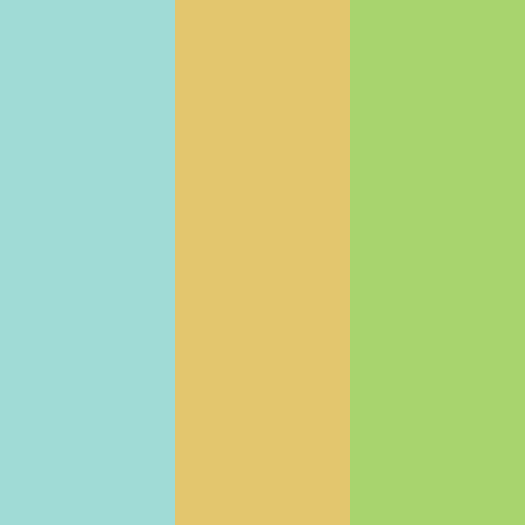 Download tropical sunrise color palette PNG image (square)