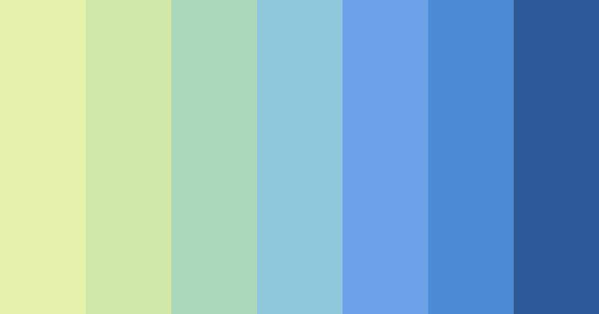 Download spring awakening color palette PNG image (landscape)