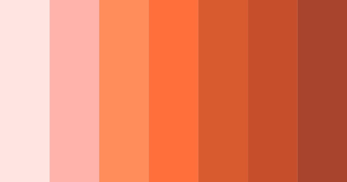 Download sunset sorbet color palette PNG image (landscape)