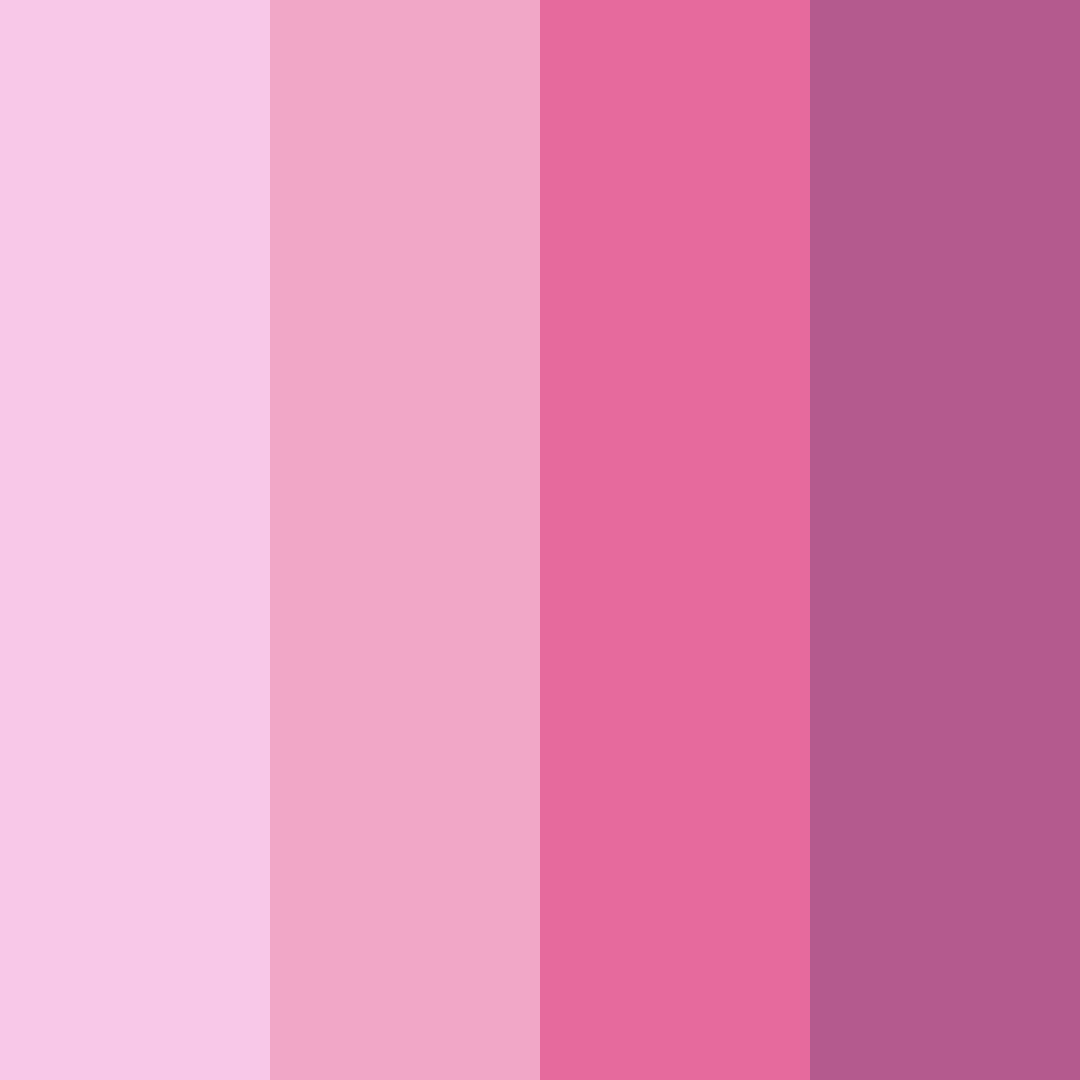 Download royal blush dream color palette PNG image (square)