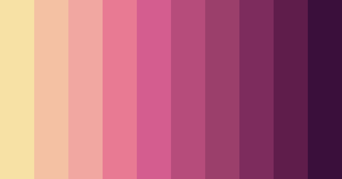 Download canvas of emotions color palette PNG image (landscape)