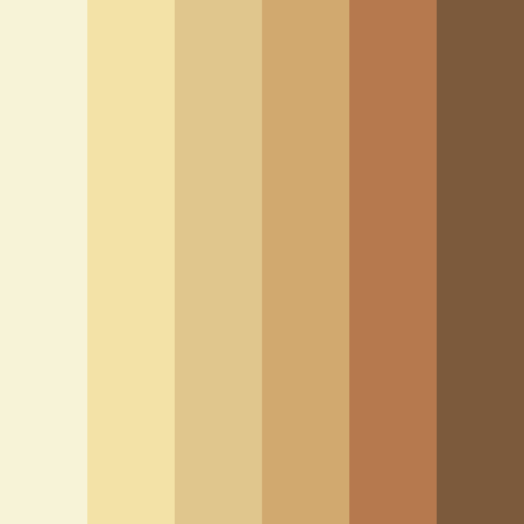 Download brown elegance color palette PNG image (square)