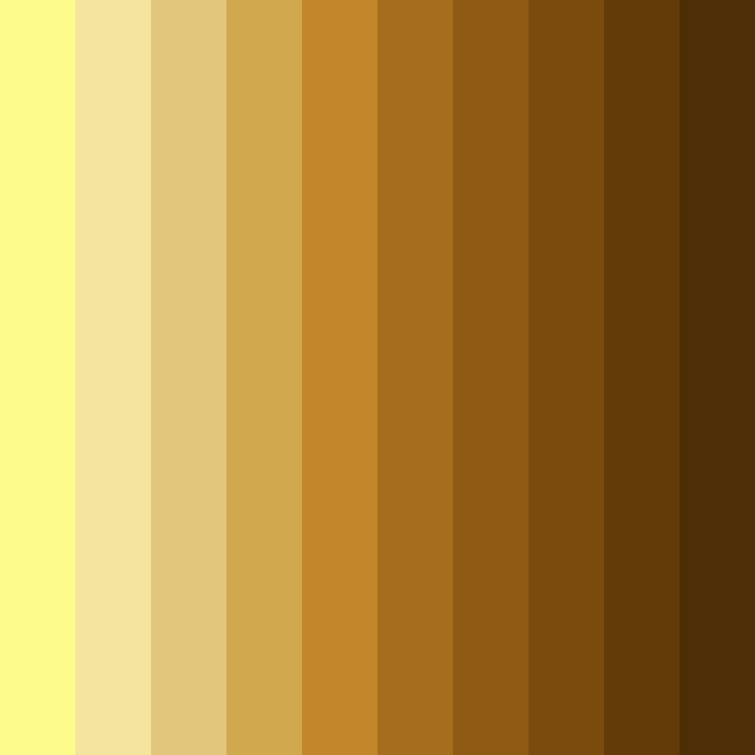 Download golden embrace color palette PNG image (square)