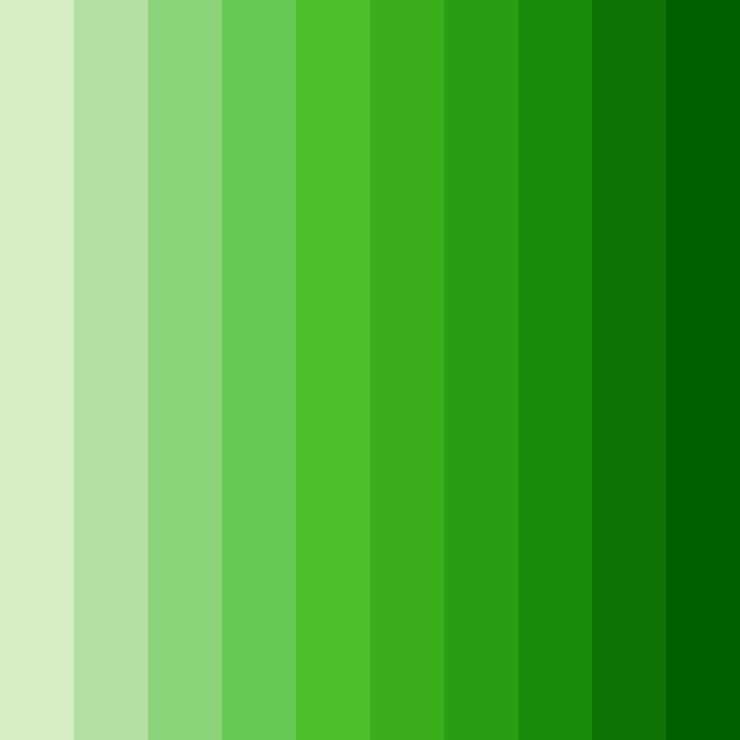 Download warm green color palette PNG image (square)