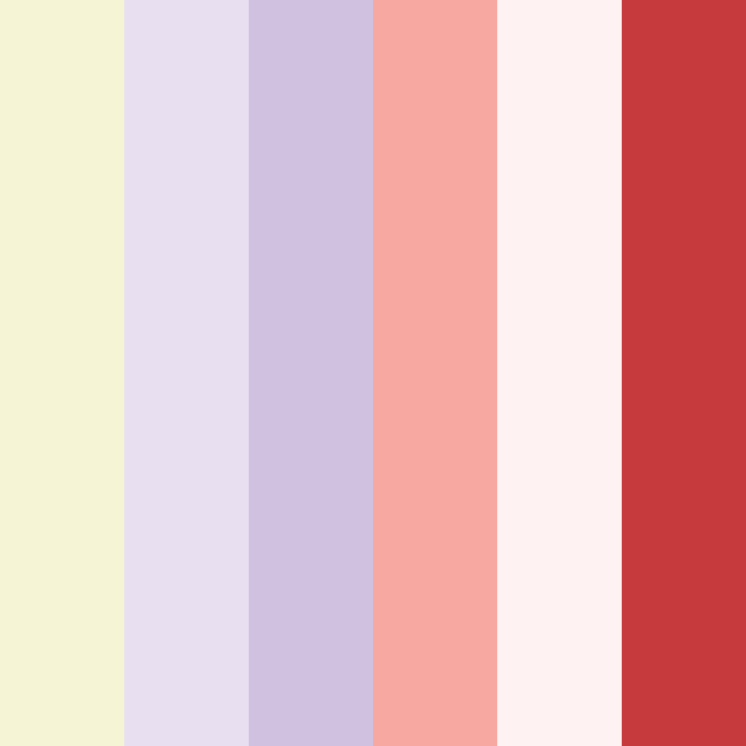 Download vivid silver sunset color palette PNG image (square)