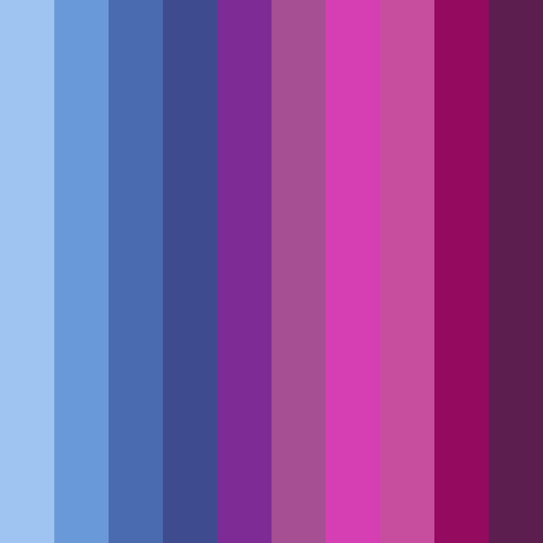 Download electric twilight color palette PNG image (square)