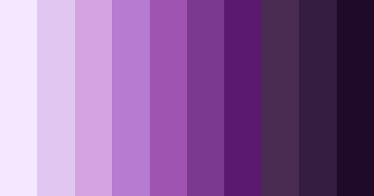 Download enchanted twilight color palette PNG image (landscape)