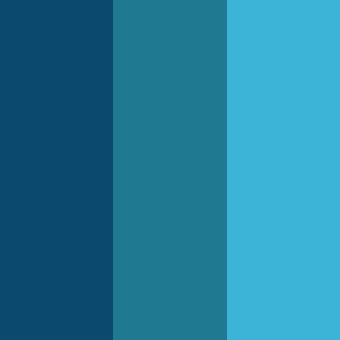 Download oceanic serenity color palette PNG image (square)