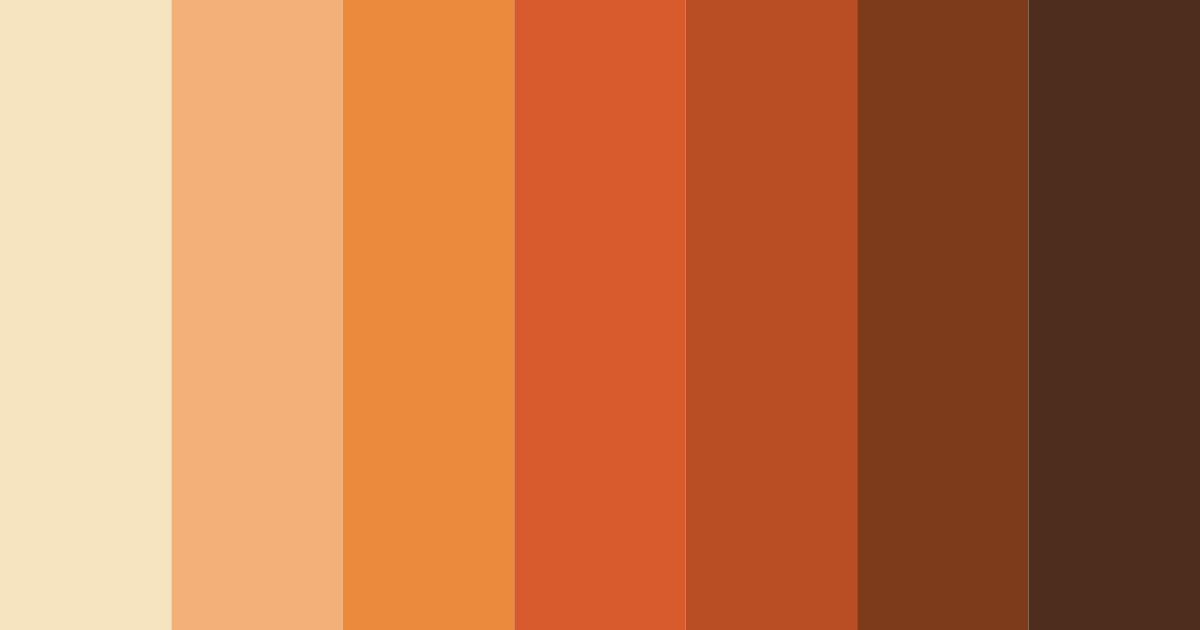 Download harvest ember color palette PNG image (landscape)