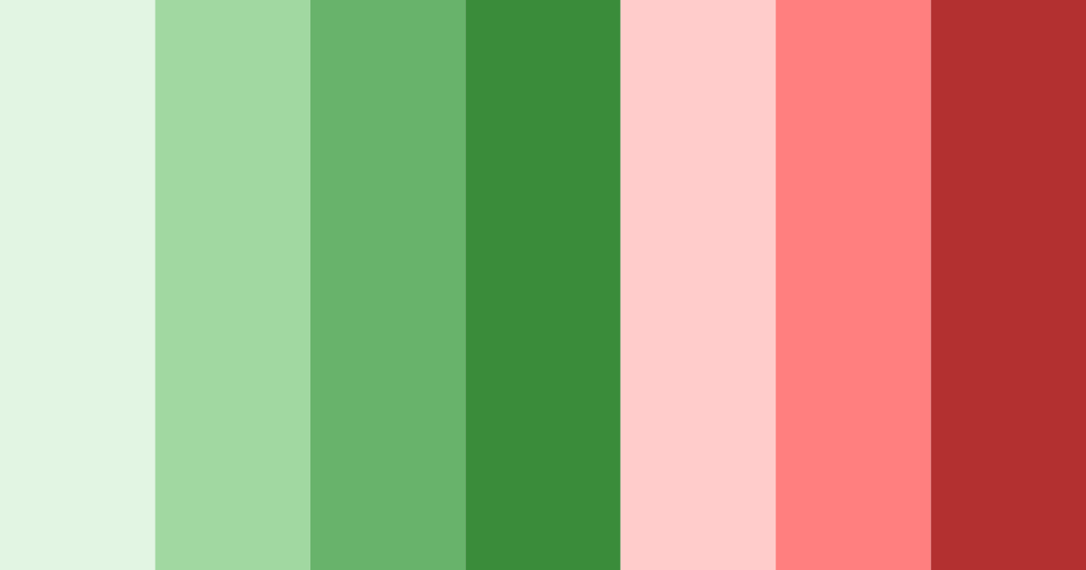 Download festive harmony color palette PNG image (landscape)