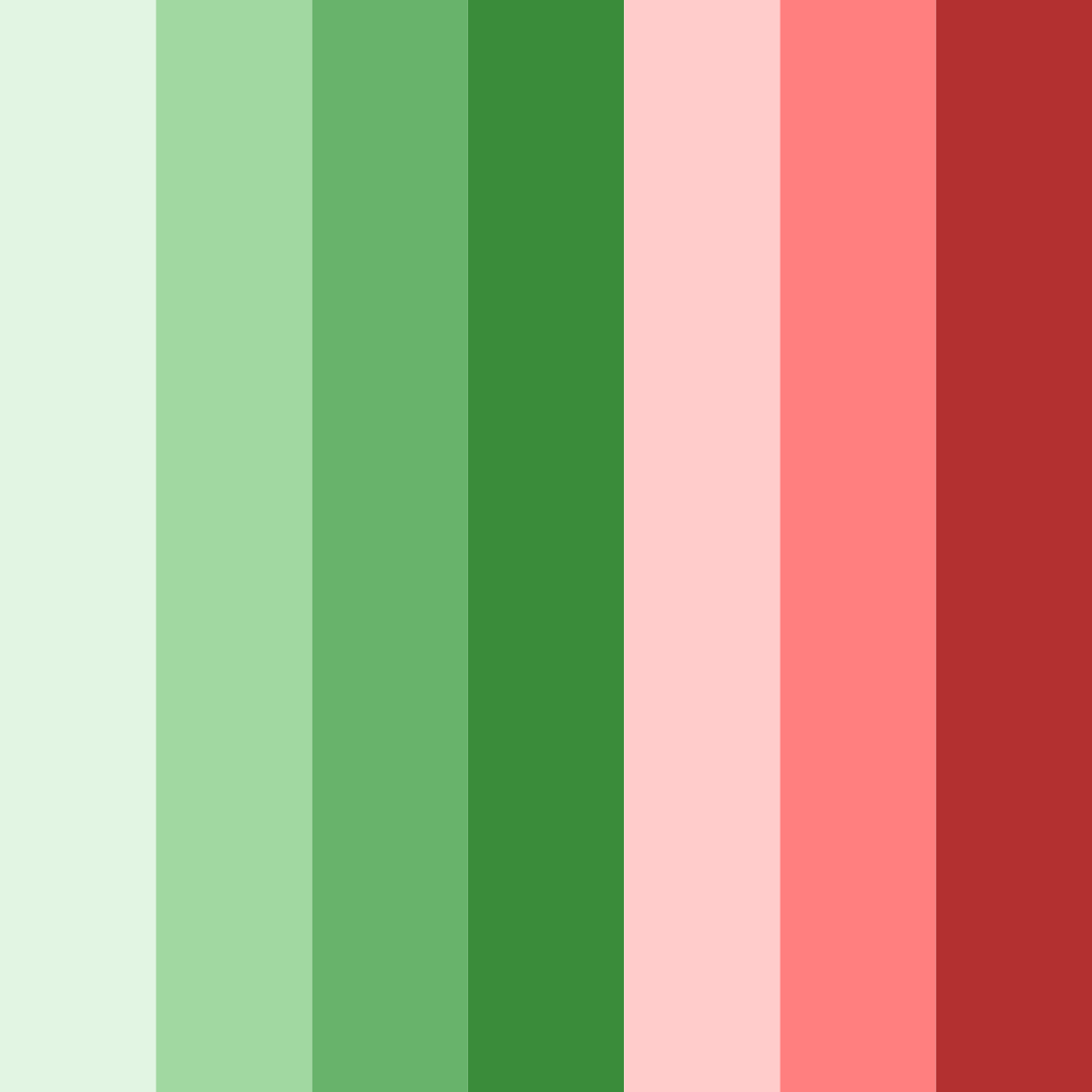 Download festive harmony color palette PNG image (square)