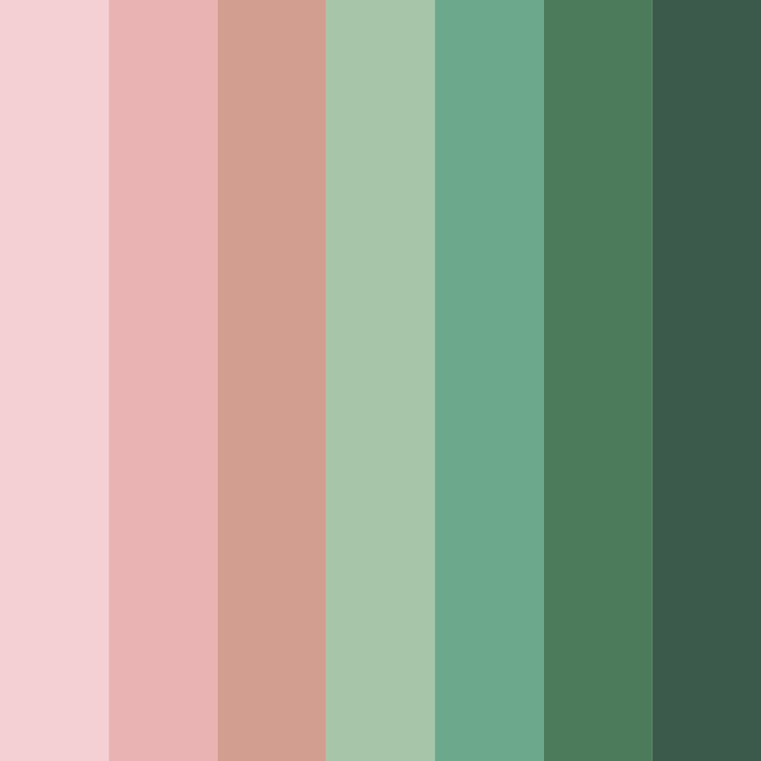Download serene harvest color palette PNG image (square)