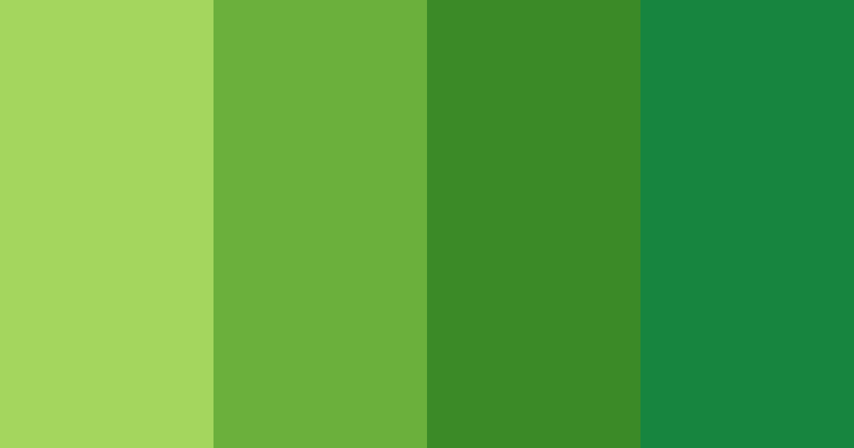 Download dark green color palette PNG image (landscape)