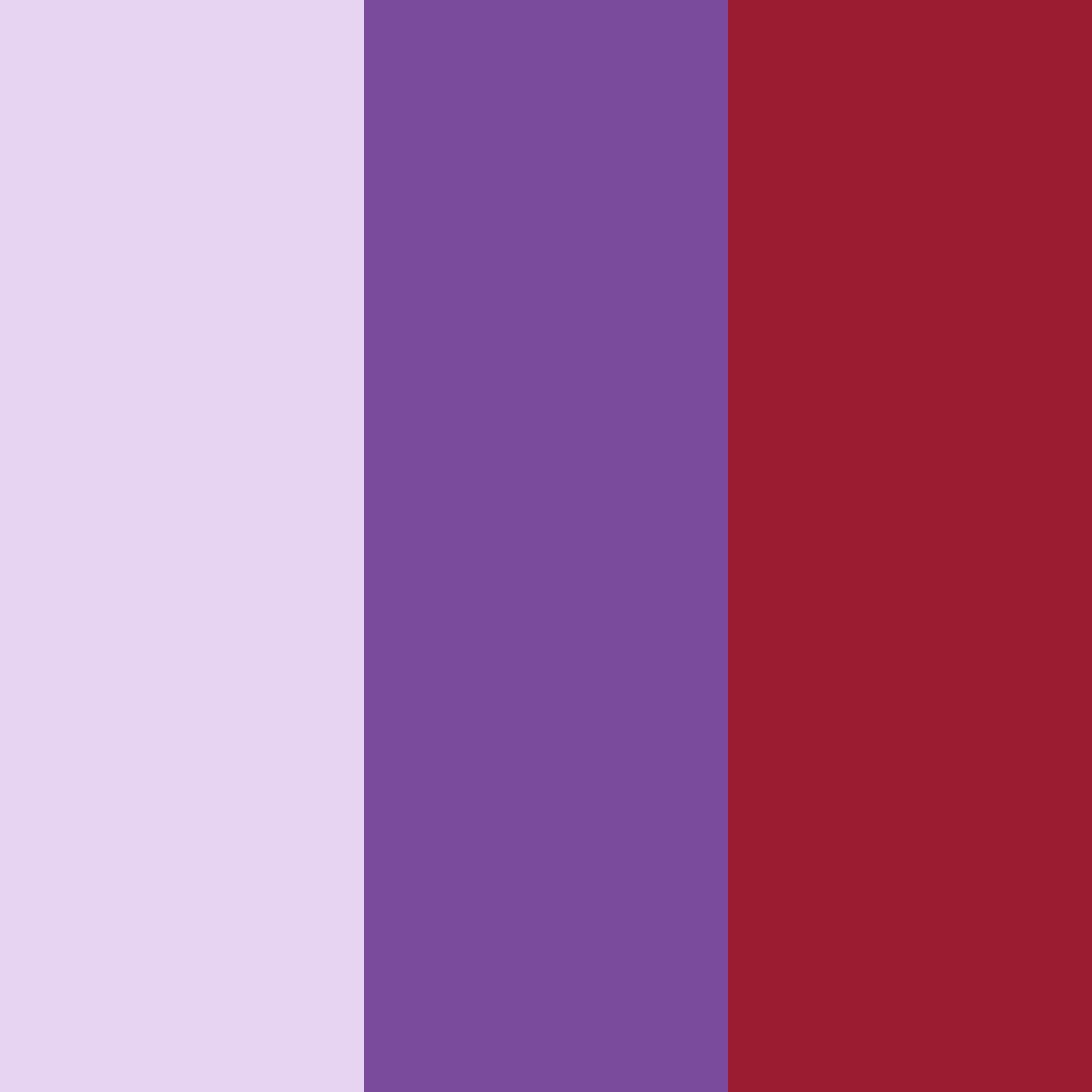 Download deep purple dream color palette PNG image (square)